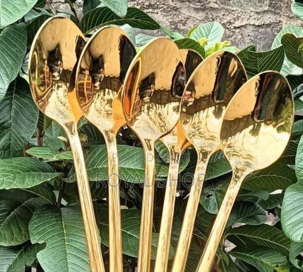 Gold Spoon 6pcs - main view
