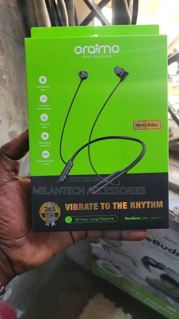Oraimo Necklace Lite – All-Day Comfort, Wireless Freedom
