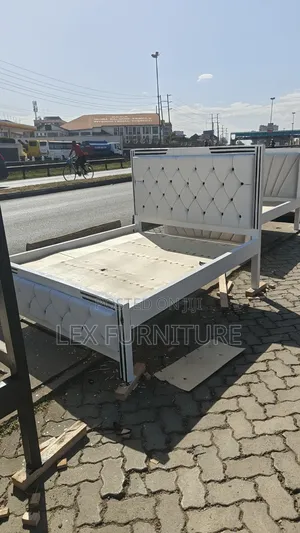 Wooden Nd Fabric Chester Bed