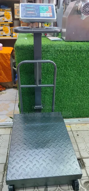 New Platform Weighing Scales 600kgs With Grill