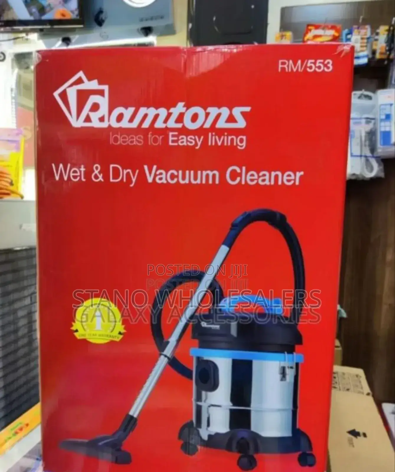 Pay on Delivery Brand New 21l Vaccum Cleaner. Wet and Dry