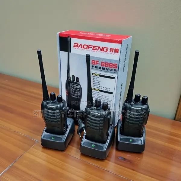 Baofeng Bf-888s 2-Way Radio 5km Range Handheld Security Radio