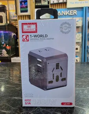 1-world Universal Travel Adapter