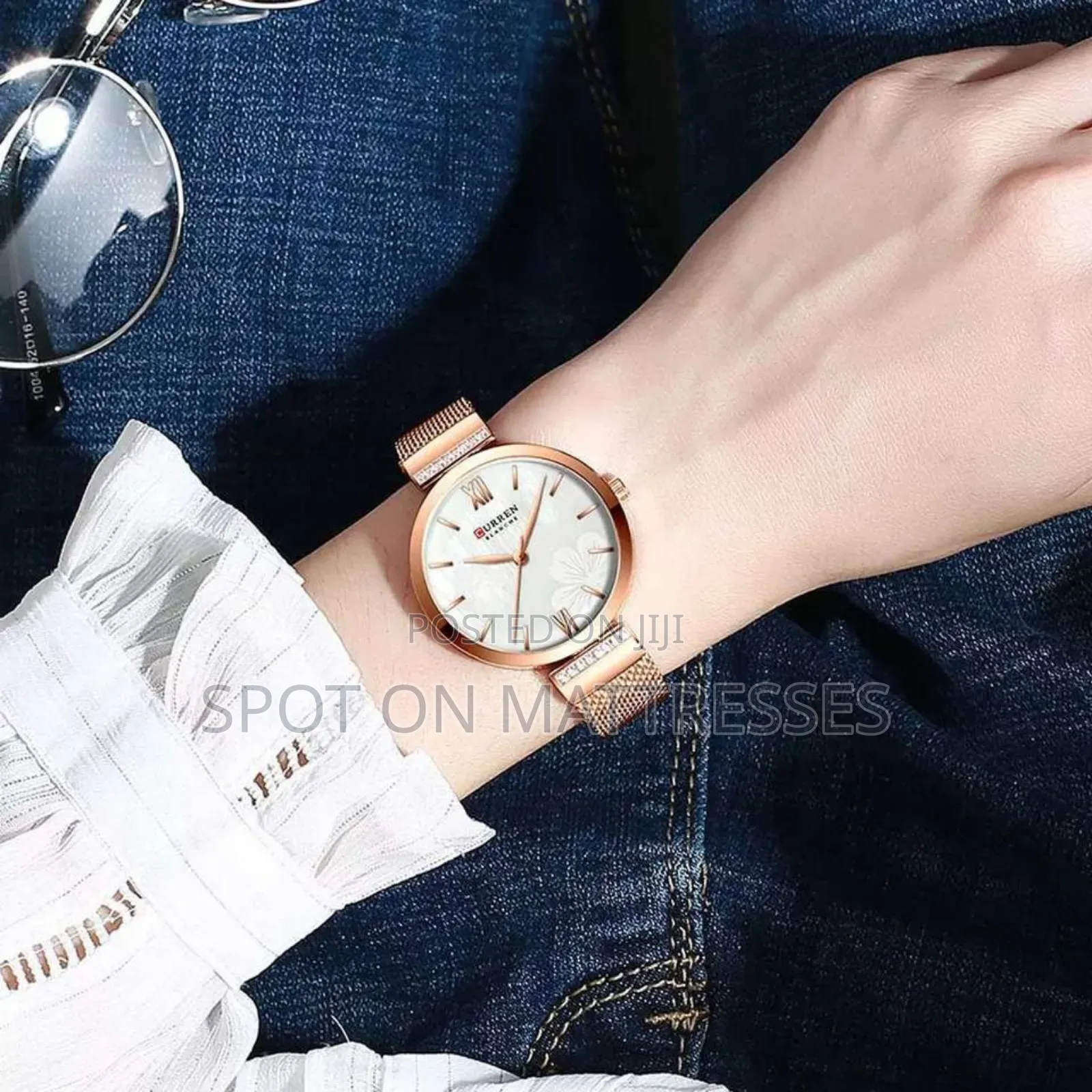 Very Demure! Curren Ladies Watch. Stainless Steel. Water Resistant