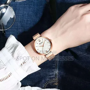 Very Demure! Curren Ladies Watch. Stainless Steel. Water Resistant