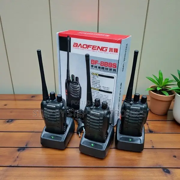 Baofeng Bf-888s Two Way Radio With Large Capacity Battery