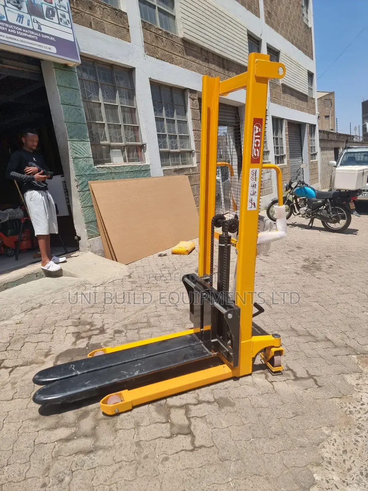 Hydraulic Hand Stacker