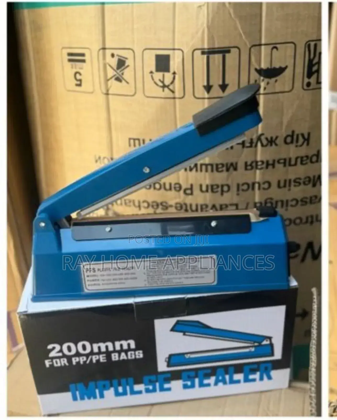 Electric Plastic Heat Sealer Machine 200mm