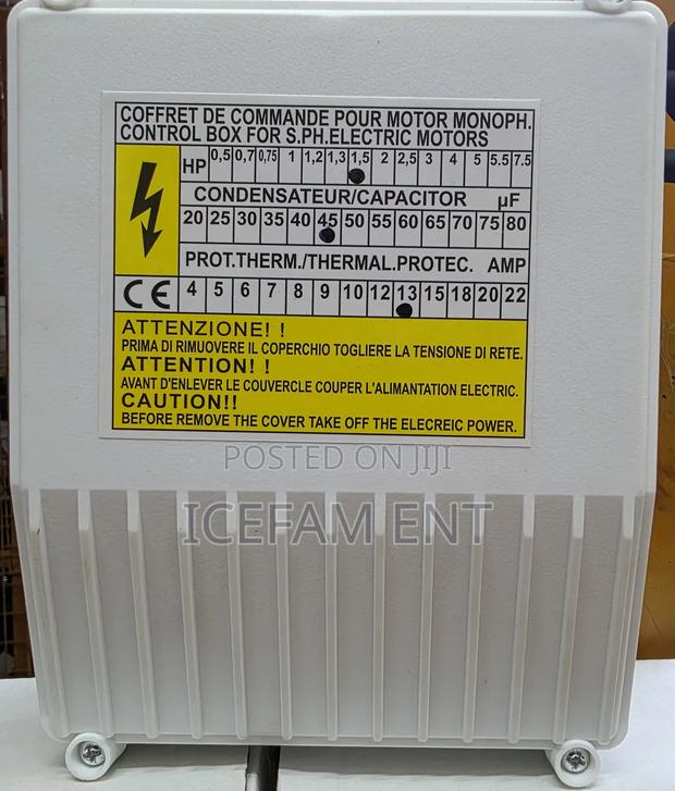 Control Pump Box/1hp Control Box - main view