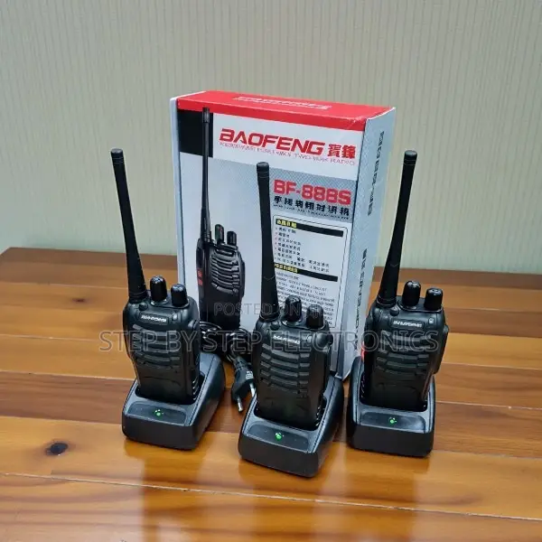 Baofeng Bf-888s Portable Walkie Talkie 5km Security Radio