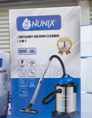 Approved Nunix 30l Vacuum Cleaner. New Arrivals Pay on Delivery
