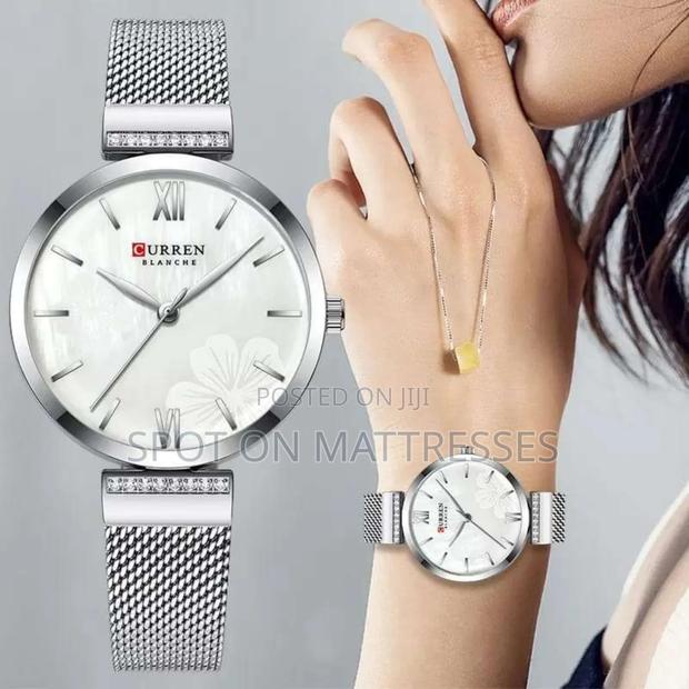 Curren Watch For Ladies. Available Colours - Silver, Gold And Bronze. - main view