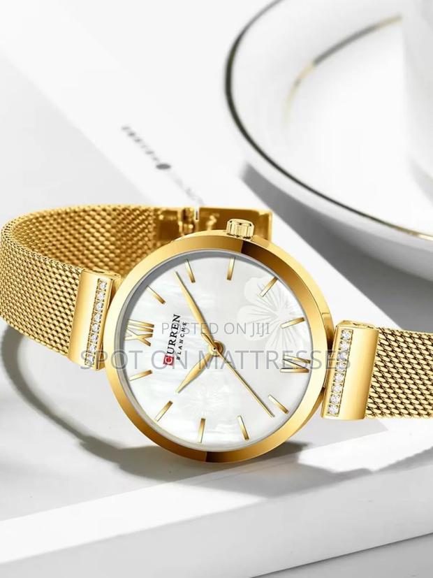 Curren Watch For Ladies. Available Colours - Silver, Gold And Bronze. - thumbnail 5
