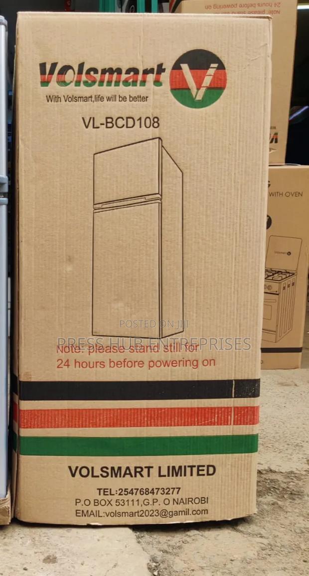 Volsmart Vl-Bcd108 108l Double-Door Refrigerator"