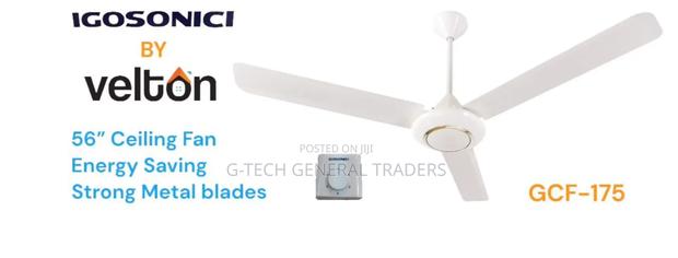 Velton 56inch Heavy Metallic Blade Ceiling Fan