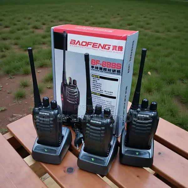 Baofeng Bf-888s Rechargeable Walkie Talkie Handheld Radio 3pcs