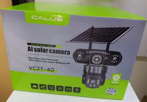 Calus Vc21-4g Ai Solar CCTV Camera.
