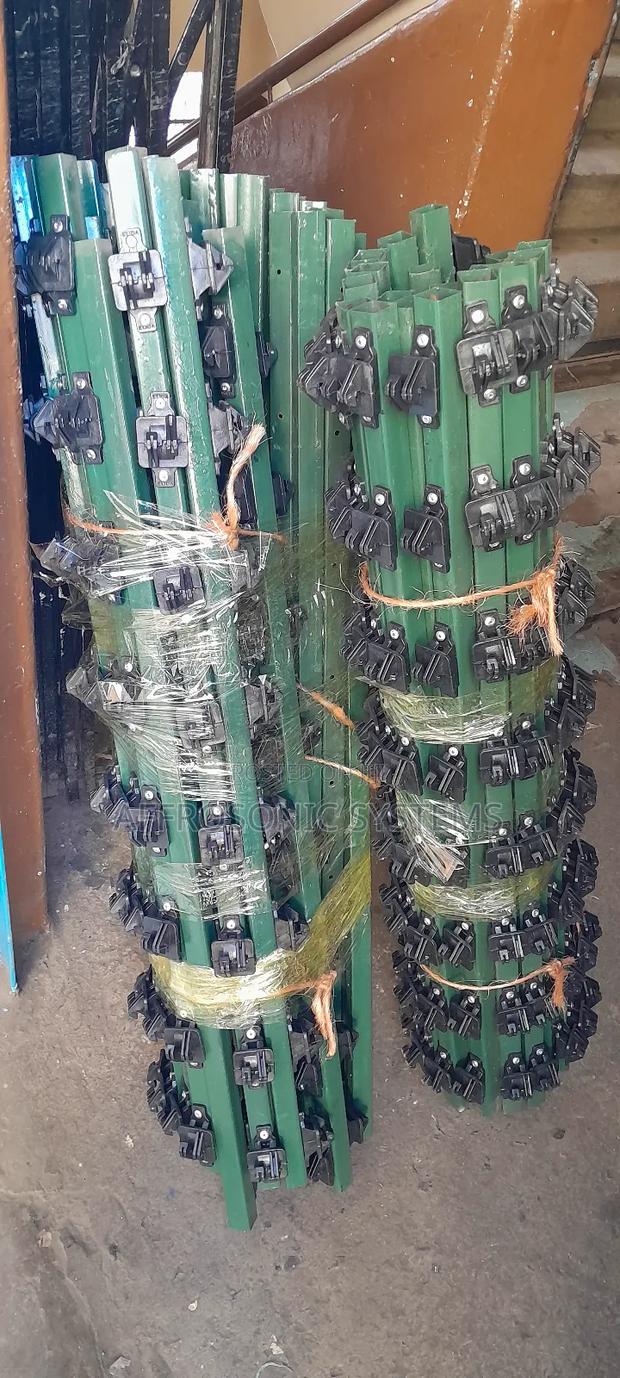 Green Electric Fence Post