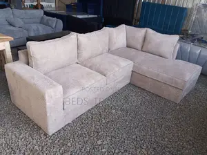 Loyal Warm 6 Seater Fabric 6 Seater L Sofa