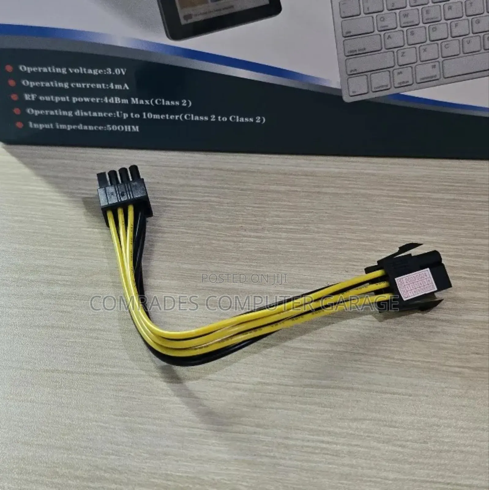 6pin Female to 8pin (6+2) Male Pcie Power Adapter Cable