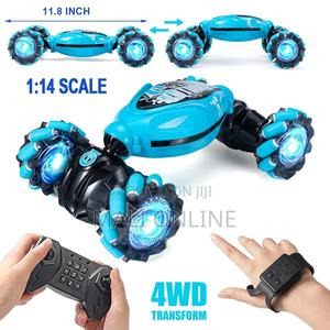 Gesture Sensing Rc Stunt Car 4wd Hand Controlled Toy 2.4ghz Remote - thumbnail 2