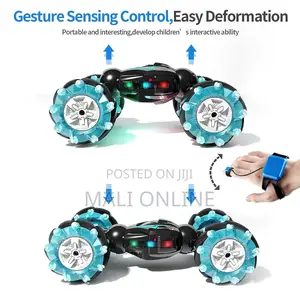 Gesture Sensing Rc Stunt Car 4wd Hand Controlled Toy 2.4ghz Remote