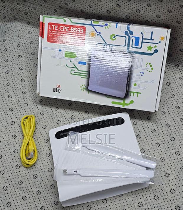 Huawei B593 4g Lte Wifi Simcard Router Stable, Secure, and Fast 4g Lte