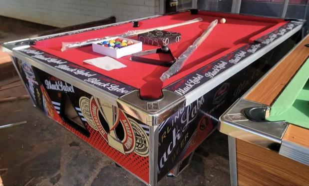 Pool Tables Red Model G45d3e Slate Granite Marble - main view