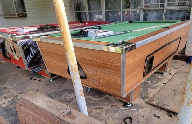 New Pool Table Size 4 By7 With Steel Rippings Marble L54xr