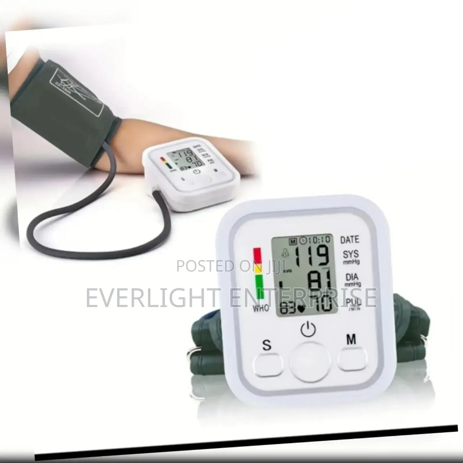 Automatic Digital Arm Blood Pressure Monitor