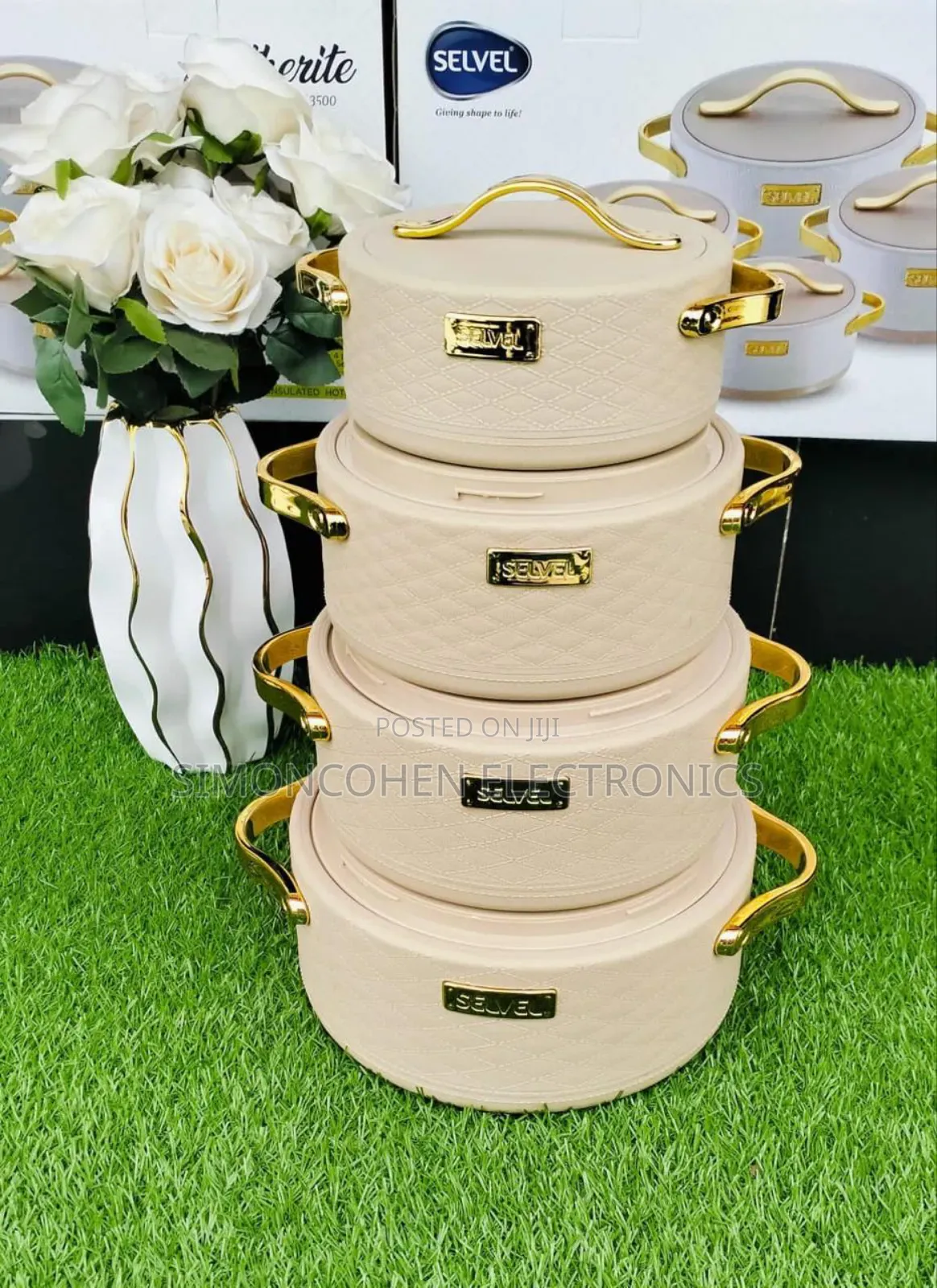 4pcs Leather Hotpots