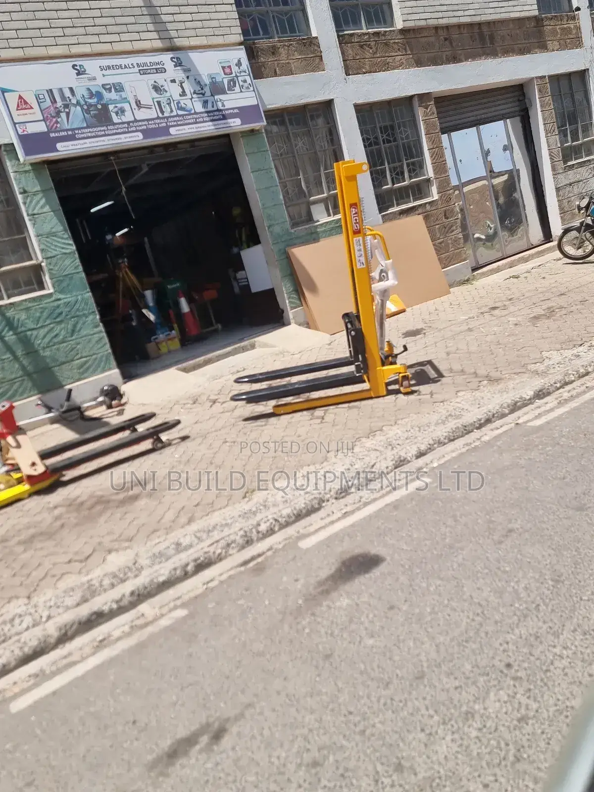 2m Height Hydraulic Hand /Foot Stacker