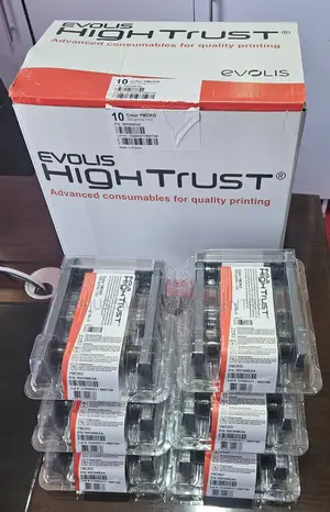 Evolis Primacy 1 Colour Ribbon Ymcko R5f008eaa 300prints- New Discount