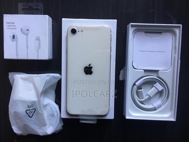 New Apple iPhone SE (2022) 128 GB White - thumbnail 6