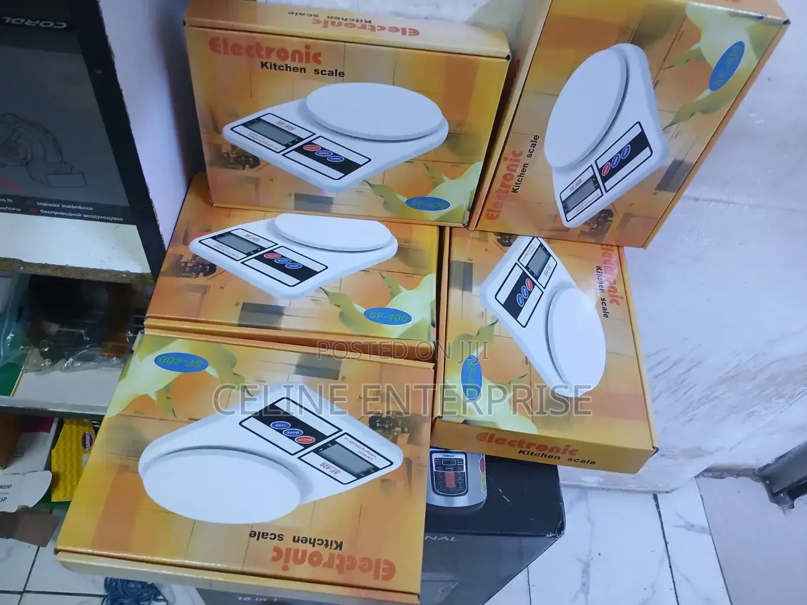 Kitchen Weighing Scale Maximum Capacity 10kg Clear Digital Display