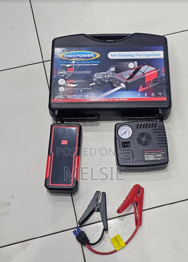 Multifunctional Portable Jump Starter Kits - High-Capacity Battery