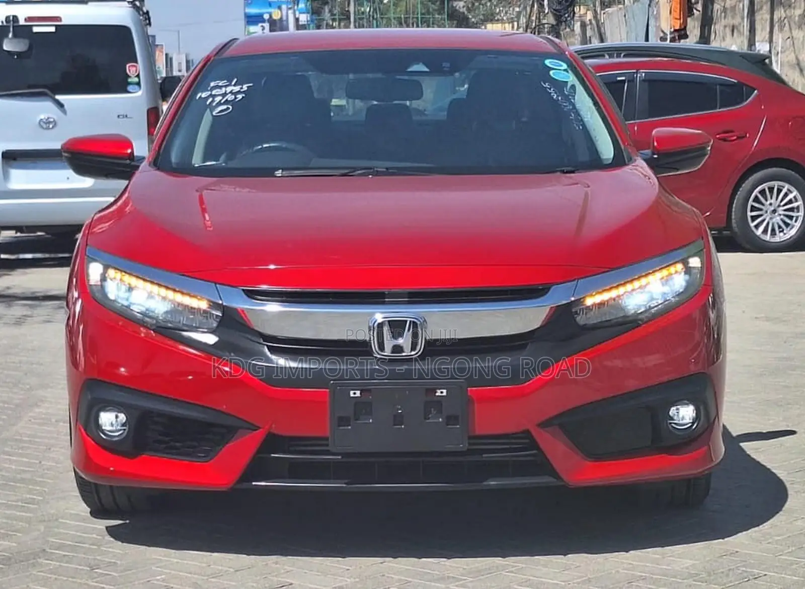 Honda Civic 2018 Red