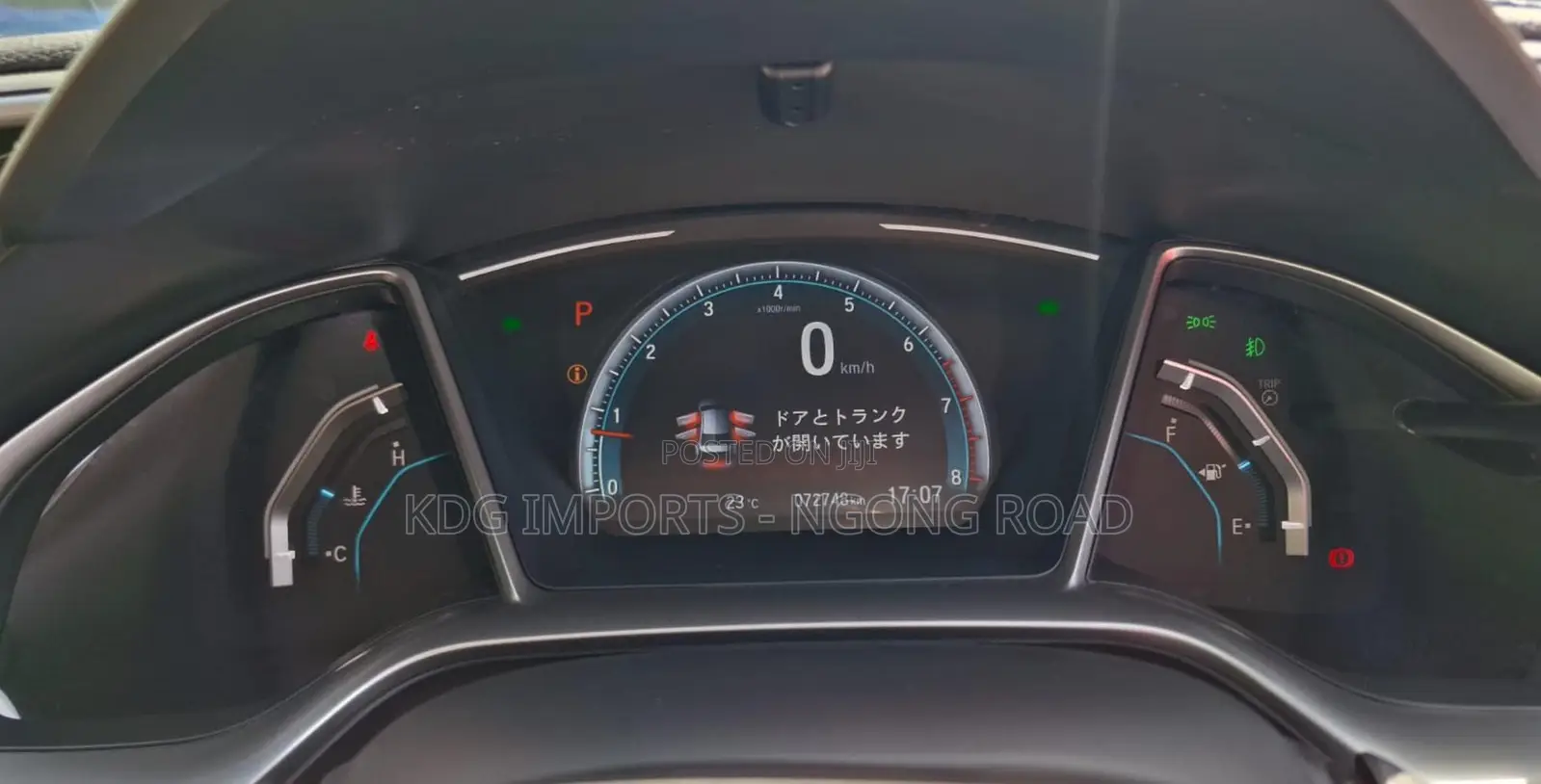 Honda Civic 2018 Red