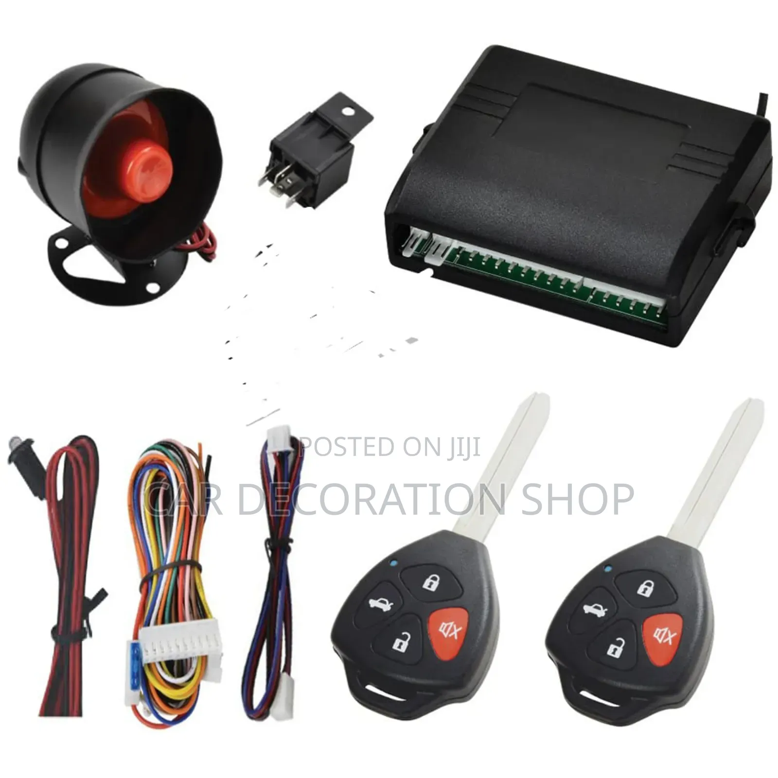 Generic Advanced Verified Universal Carsecurity System Kit With Cutout