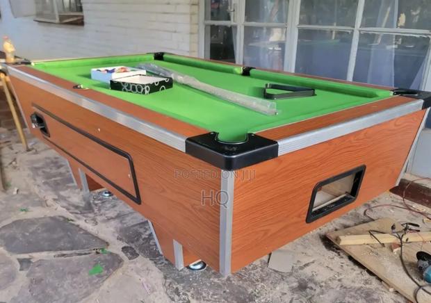 Pool Tables Model S65f3 With Slate and Coin Machine - main view
