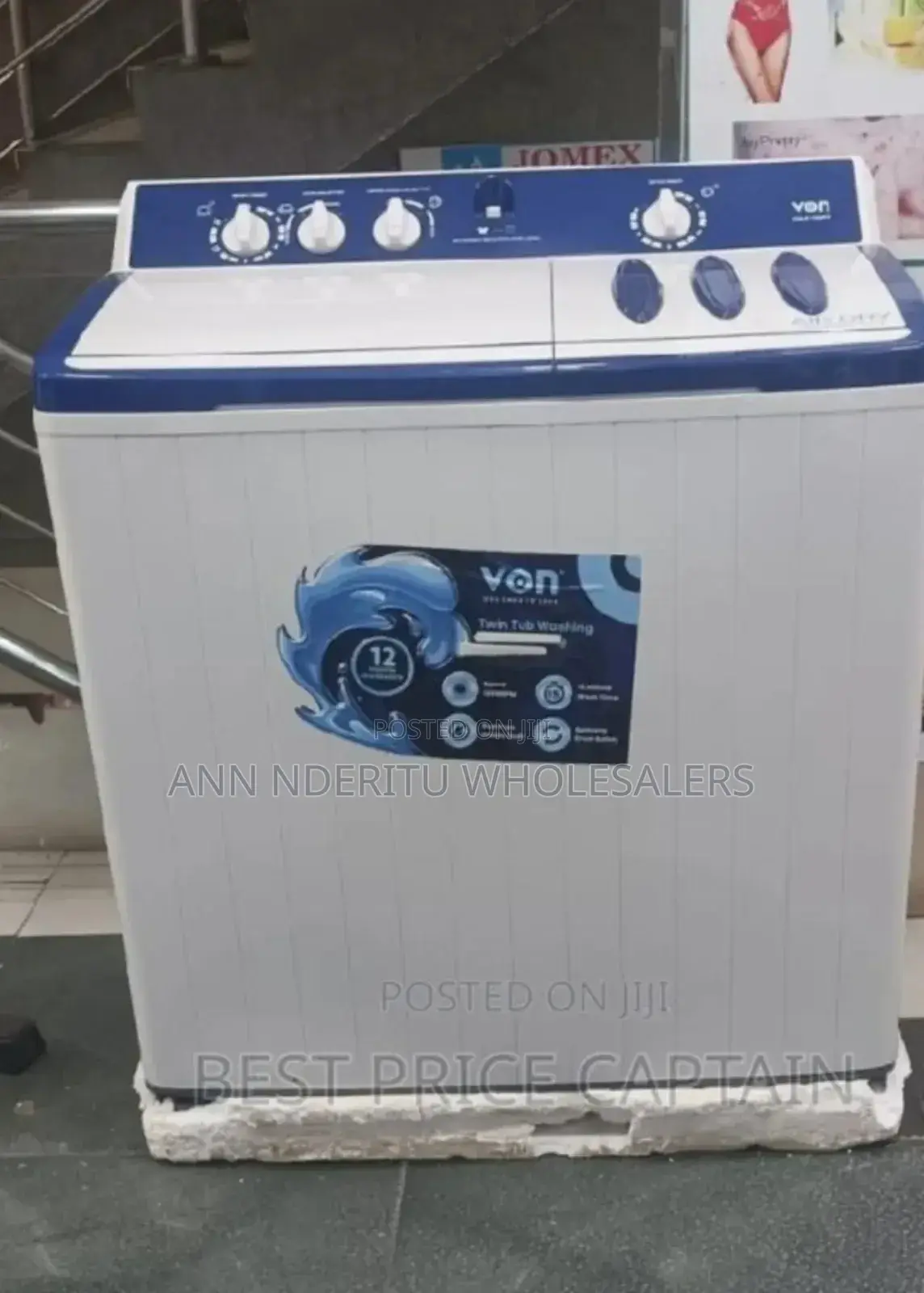Synix 13kgs Wash And Spin Laundry Machine,