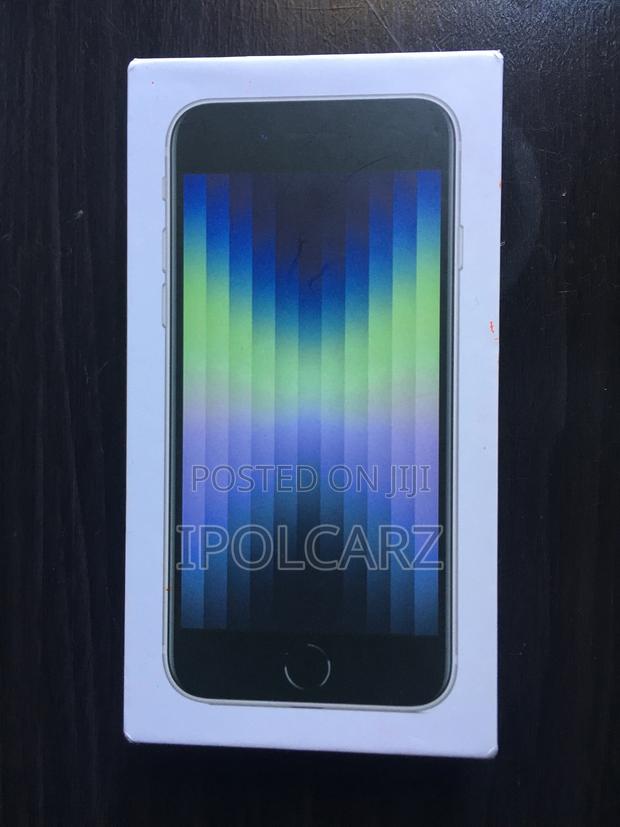 New Apple iPhone SE (2022) 128 GB White - main view