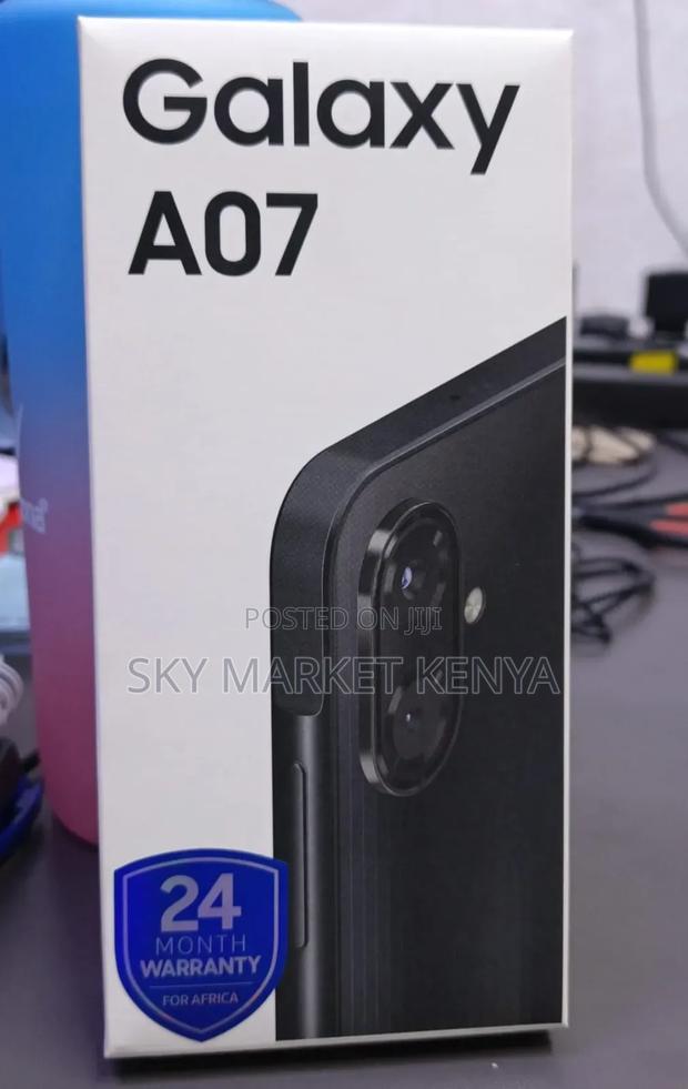 New Samsung Galaxy A07 128 GB Black - thumbnail 2
