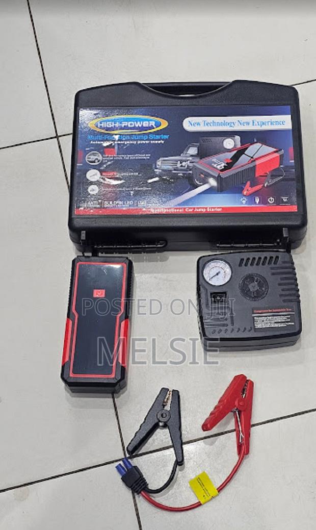High Power Jump Starter 99800mah - Led Emergency Flashlight - main view