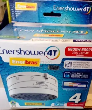 Enerbras Enershower 4t Instant Shower Water Heater.**