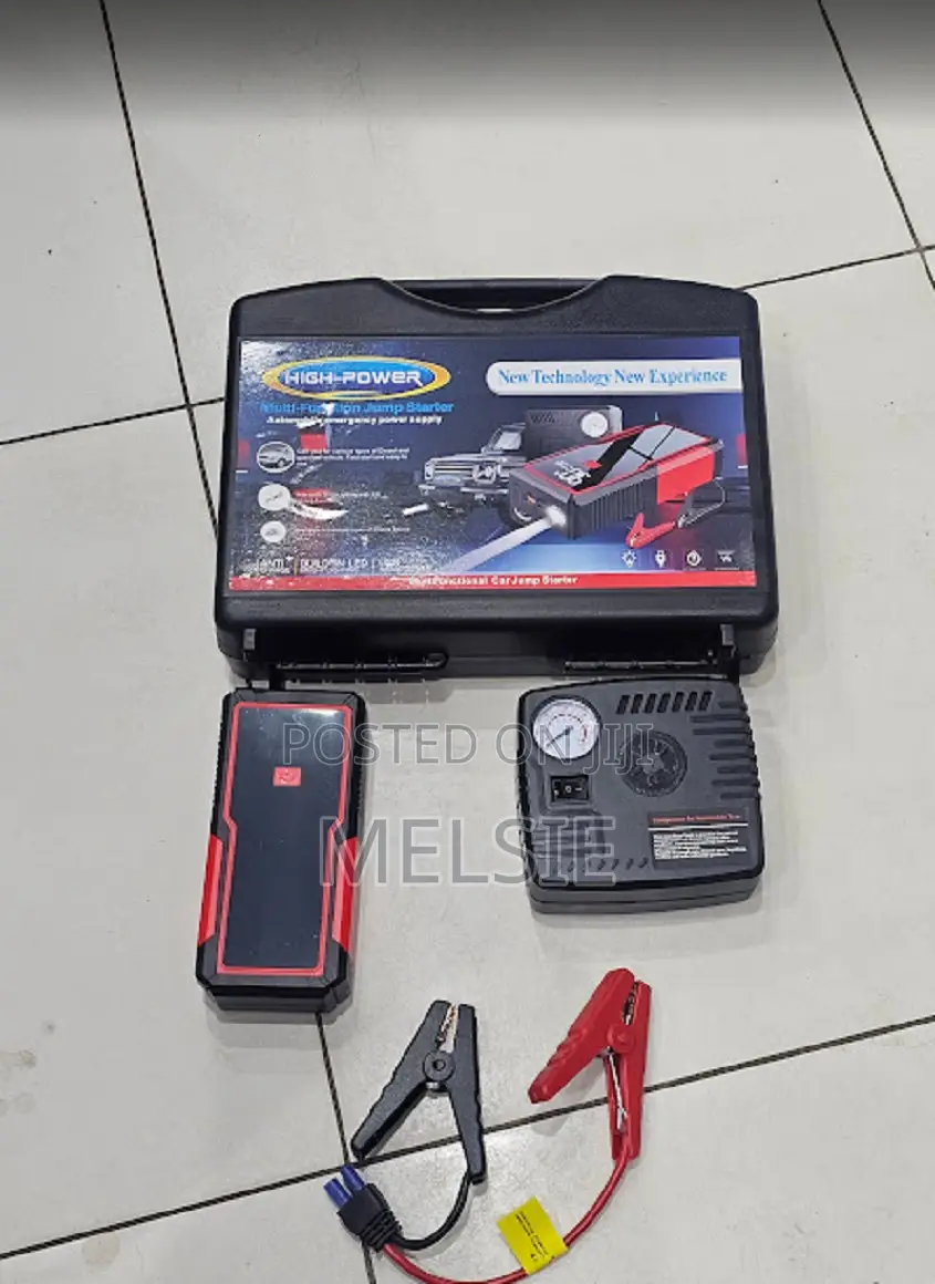 High Power Jump Starter Provides Powerful Jump-Starting Performance