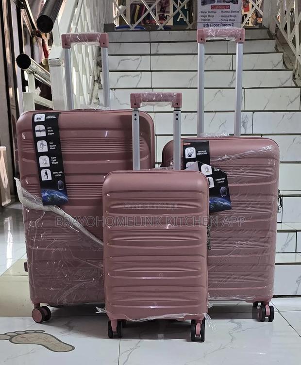 *3 in 1 Unbreakable Pp Suitcases - main view