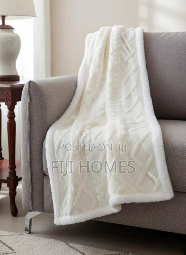 Sherpa Throw Blankets | 200 by 230 Cm | Extra Large