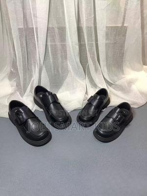 New Boys Black School Shoes | Sizes 29–39 | Durable Footwear