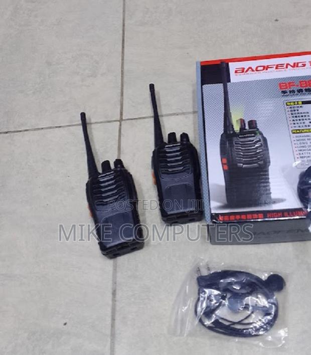 2 PCS Baofeng Bf888s Walkie Talkie Original Bf-888s 3 – 5km